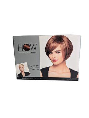 Luxhair Wig Darkest Brown Mid Length Bob Preowned with Box